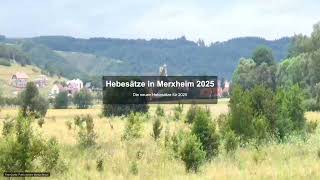 Hebesätze in Merxheim 2025 - Gewerbesteuer News