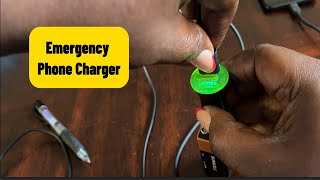 KÒMAN OU KA FÈ YON CHAJÈ  POU TELEFÒN AN IJANS/ HOW TO BUILD AN EMERGENCY PHONE CHARGER.