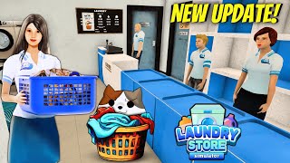 New Laundry Delivery and Rank 4 Update in Laundry Store Simulator! Ep 4