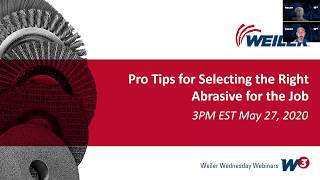 W3 - Pro Tips for Selecting the Right Abrasives for the Job