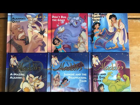 Review of the Disney series Aladdin Books By Mail. 1st opinion!