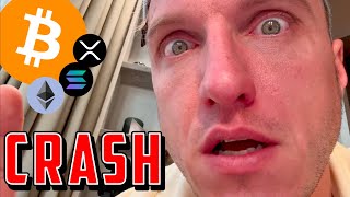 BITCOIN \u0026 CRYPTO CRASH!!!! [what now]