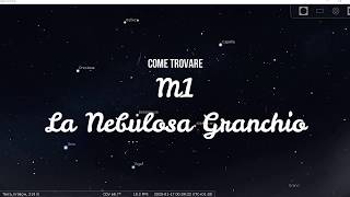 Come trovare M1, la Nebulosa Granchio