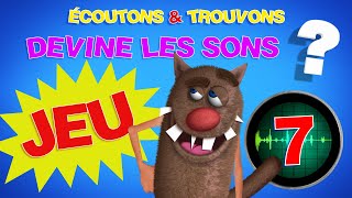 Foufou - Ecoutons \u0026 Trouvons (Guess the Sound Game for Kids)_S07 4k