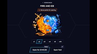 FIRE AND ICE  Case on csgo.net (mycsgo)! PROMO CODE \