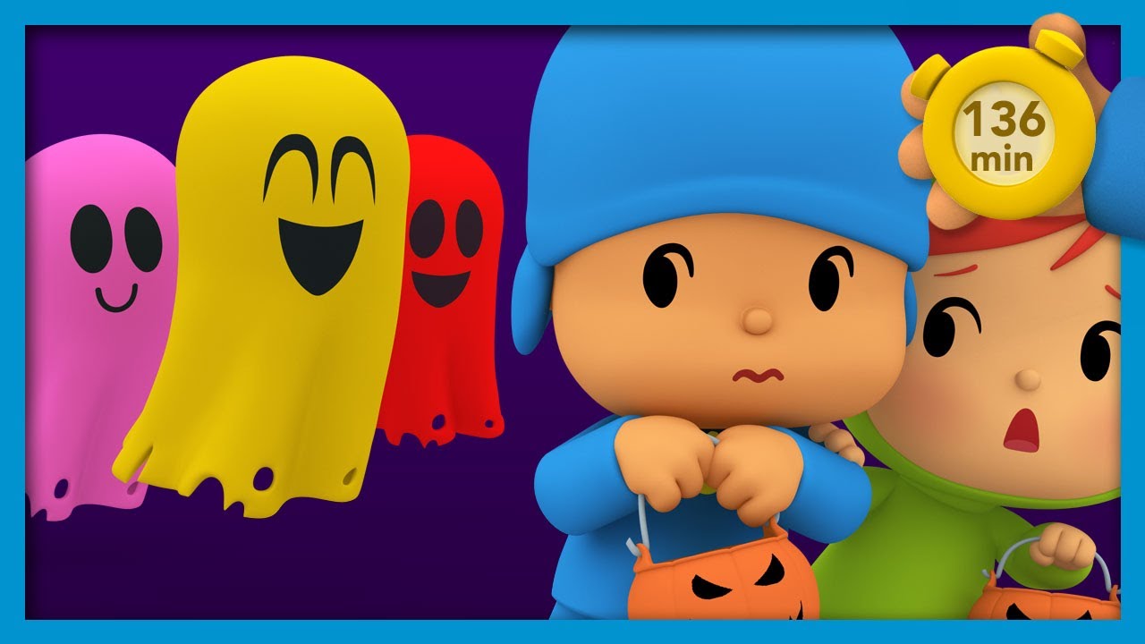 😱 POCOYO & NINA EPISODIOS COMPLETOS - La Casa Del Terror 136 Min ...