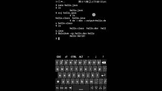Write and Run JAVA code in Android smartphone in Terminal (TERMUX)