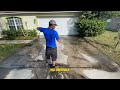 the best chemical for pressure washing a driveway must try time lapse