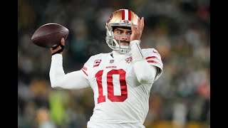 Jimmy Garoppolo - Every Completed Pass - San Francisco 49ers @ Green Bay Packers - NFL Divisional