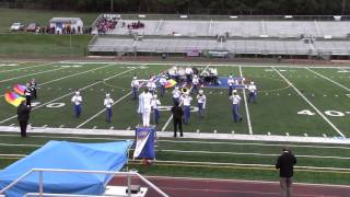 EMHS (Russell/Lander) Marching Band, TOB Competition, McKeesport, Pa. Oct. 17, 2015