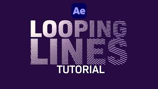 Looping Lines for After Effects Tutorial