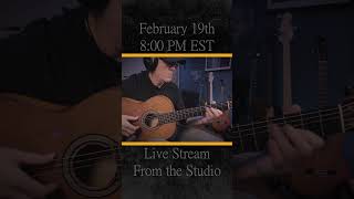 February Live Stream #shortsfeed #erichansen #livestream  #guitar