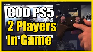 How to Play 2 Player Split Screen on PS5 in COD Black Ops 6 (Make Primary Console)