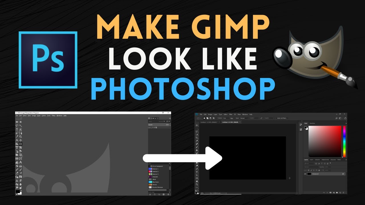 Make Gimp Look Like Photoshop On Linux (Manjaro, Mint, Ubuntu ...