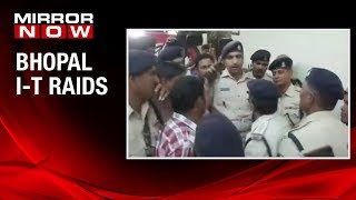 I-T raids in Madhya Pradesh's Bhopal at several locations, faceoff between CRPF \u0026 M.P police