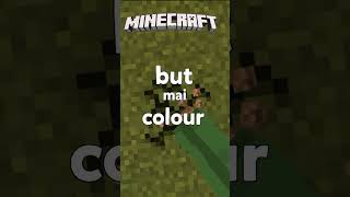 Minecraft but I can't touch brown colour