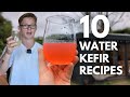 My Top 10 Favourite Water Kefir Recipes | Full Recipes + How To Make Cheong Syrup | Gut Health