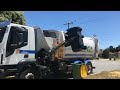 City of gosnells garbage with the new truck 31229