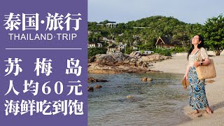 2022 泰國旅遊｜重返蘇梅島，人均60元海鮮燒烤吃到飽｜麗思卡爾頓超美海景別墅，大享受｜Thailand Travel ｜Ko Samui Island