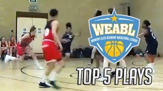 WEABL Final Four Top 5 Plays - 2017/18 Season