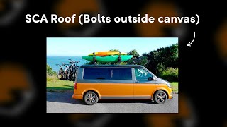 SCA/Outside of Canvas Elevating Roof Rack System - Fitting Instructions