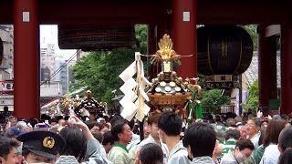 令和五年 三社祭 氏子各町神輿連合渡御 集合