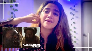 AaduJeevitham🙏🏻| GOATLIFE | First Movie Review  | Abhirami Suresh | Blessy | PrithviRaj Sukumaran