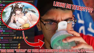Retro Drinks Titty Milk For The First Time
