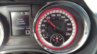 Dodge Durango 3.6  0-110 km/h acceleration