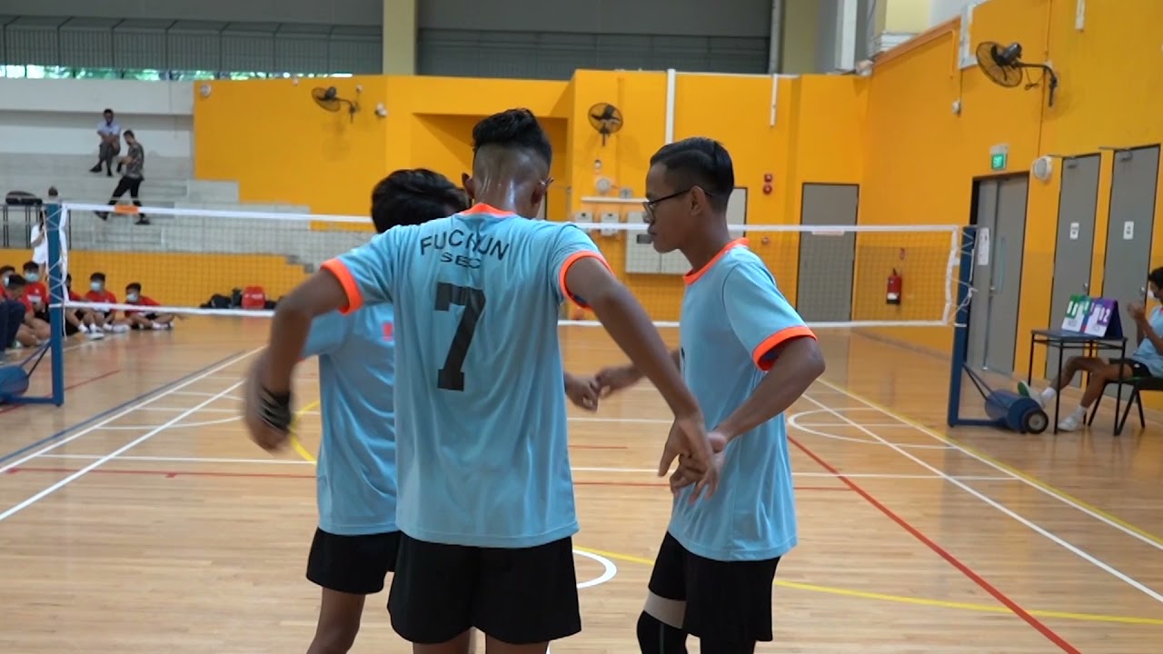 Sepak Takraw B Division Boys | National School Games Singapore 2021 ...