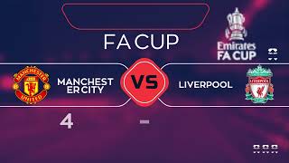 Results FA CUP  Manchester Utd VS  Liverpool / CHELSEA VS LEICESTER CITY / Sunday 17 March 2024