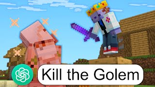 I Used AI To Speedrun Minecraft