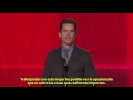 Matt Bomer introduce presentación de Lady Gaga en los "American Music Awards 2016"