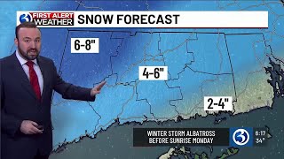 FORECAST: Winter Storm Albatross getting underway, followed by First Alert Weather Days