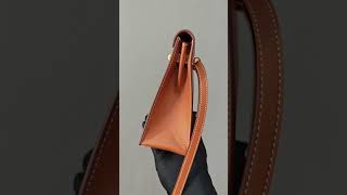 Shebag Hermès brown Kelly Danse dance bag showing 2024