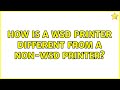 How is a WSD printer different from a non-WSD printer? (2 Solutions!!)