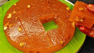 பாம்பே ஹல்வா பத்தே நிமிடத்தில் இந்த மாதிரி செஞ்சு பாருங்க|halwa recipe in tamil|Karachi halwa recipe