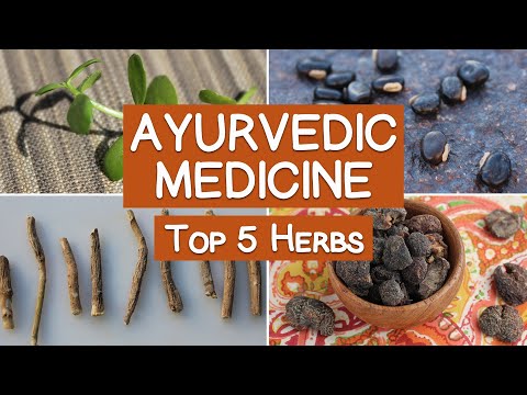 What are Ayurvedic herbs used for?