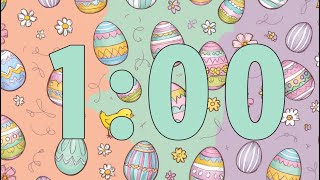 1 Minute Easter Timer with Relaxing Music | Easter Countdown Timer π£
