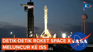 Detik-detik Roket SpaceX Meluncur ke Luar Angkasa