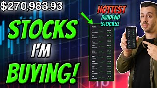 STOCK PORTFOLIO Reaches ALL TIME HIGHS! Robinhood Dividend Investing