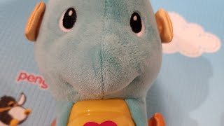 Fisher-Price Musical Baby Toy, Soothe \u0026 Glow Seahorse Review 小海马哄睡玩具，安静音乐玩具，小月龄推荐 #babytoys #毛绒玩具