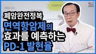 [폐암 완전정복] 면역항암제의 효과를 예측할 수 있는 PD-1 발현율이란