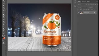 Adobe Photoshop: របៀបបង្កើត File Mockup នៅលើកំប៉ុងភេសជ្ជៈ| Master IT