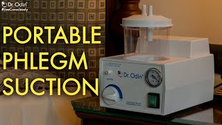 Dr. Odin Portable Phlegm Suction Machine | For Personal or Clinic Use