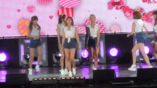 150727울산쇼음악중심에이핑크 Apink - No No No + Mr  chu