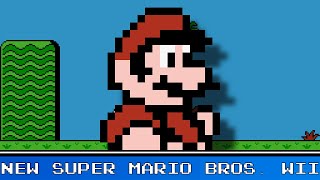 New Super Mario Bros. Wii 8 Bit Remix