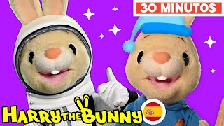 Harry y Larry | Capitulos Completos de Palabras y Vocabulario para Niños |  @BabyFirst Español ​