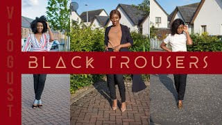 HOW TO STYLE BLACK TROUSERS || MBAIRE WANGUI