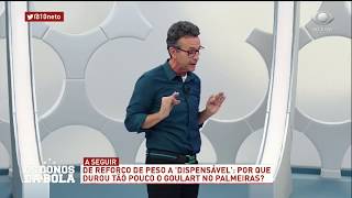 Neto explica motivo de Goulart ter saído do Palmeiras